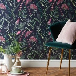Discount 🎁 Dorma Dorma Winter Garden Navy Wallpaper 😍 9 Discount 🎁 Dorma Dorma Winter Garden Navy Wallpaper 😍 -Dorma Sales Store 30757454 alt04