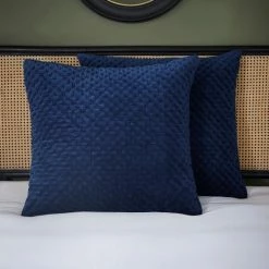 Best Pirce 🌟 Dorma Dorma Genevieve Navy Continental Square Pillowcase 🎁