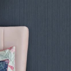 Promo 👍 Dorma Dorma Plain Indigo Ink Wallpaper 😍 -Dorma Sales Store 30770439 alt04