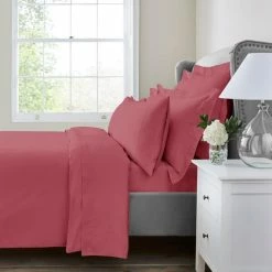 Brand new 🎉 Dorma Dorma 300 Thread Count 100% Cotton Sateen Slate Rose Duvet Cover ✨ -Dorma Sales Store 30770682 alt02