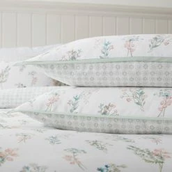 Budget ๐ฅ Dorma Dorma Beatrice 100% Cotton Standard Pillowcase Pair ๐