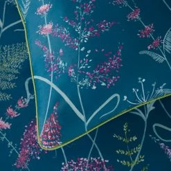 Discount ⭐ Dorma Dorma Winter Garden Teal 100% Cotton Reversible Duvet Cover and Pillowcase Set 😍 10 Discount ⭐ Dorma Dorma Winter Garden Teal 100% Cotton Reversible Duvet Cover and Pillowcase Set 😍 -Dorma Sales Store 30772255 alt04