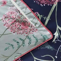 Cheap ✔️ Dorma Dorma Winter Garden Navy 100% Cotton King Oxford Pillowcase Pair 🔔 -Dorma Sales Store 30772807 alt02