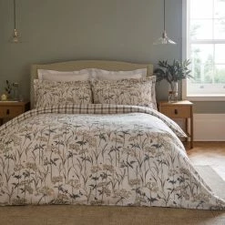 Coupon 😍 Dorma Dorma Cheddleton 100% Brushed Cotton Duvet and Pillowcase Set 🤩